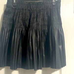 7 for all Mankind size M, black smocked mini skirt 🦋